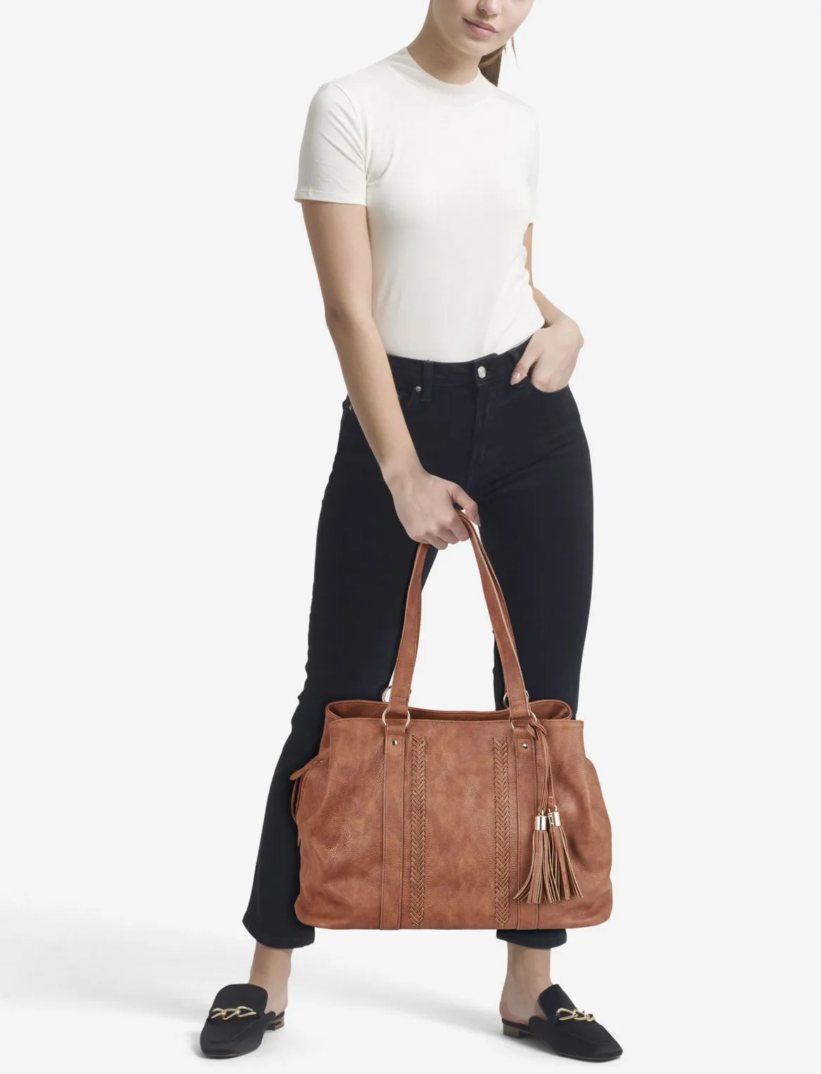 3 Compartment Soft Tote Bag Strandbags
