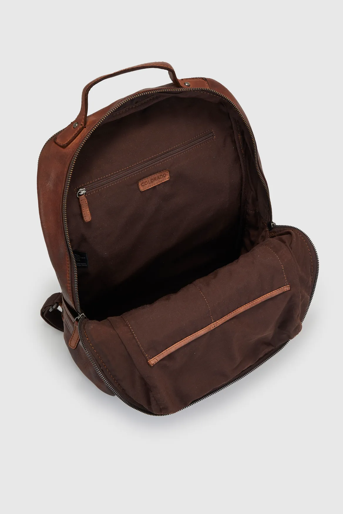 Angus Leather Backpack Strandbags