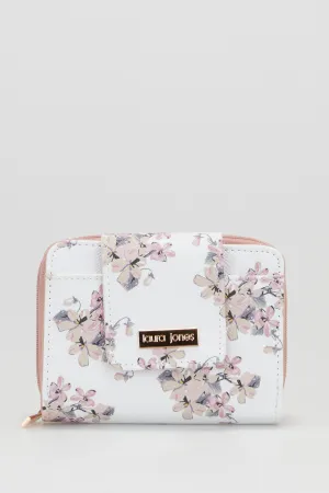 Annick Floral Tab Wallet Strandbags