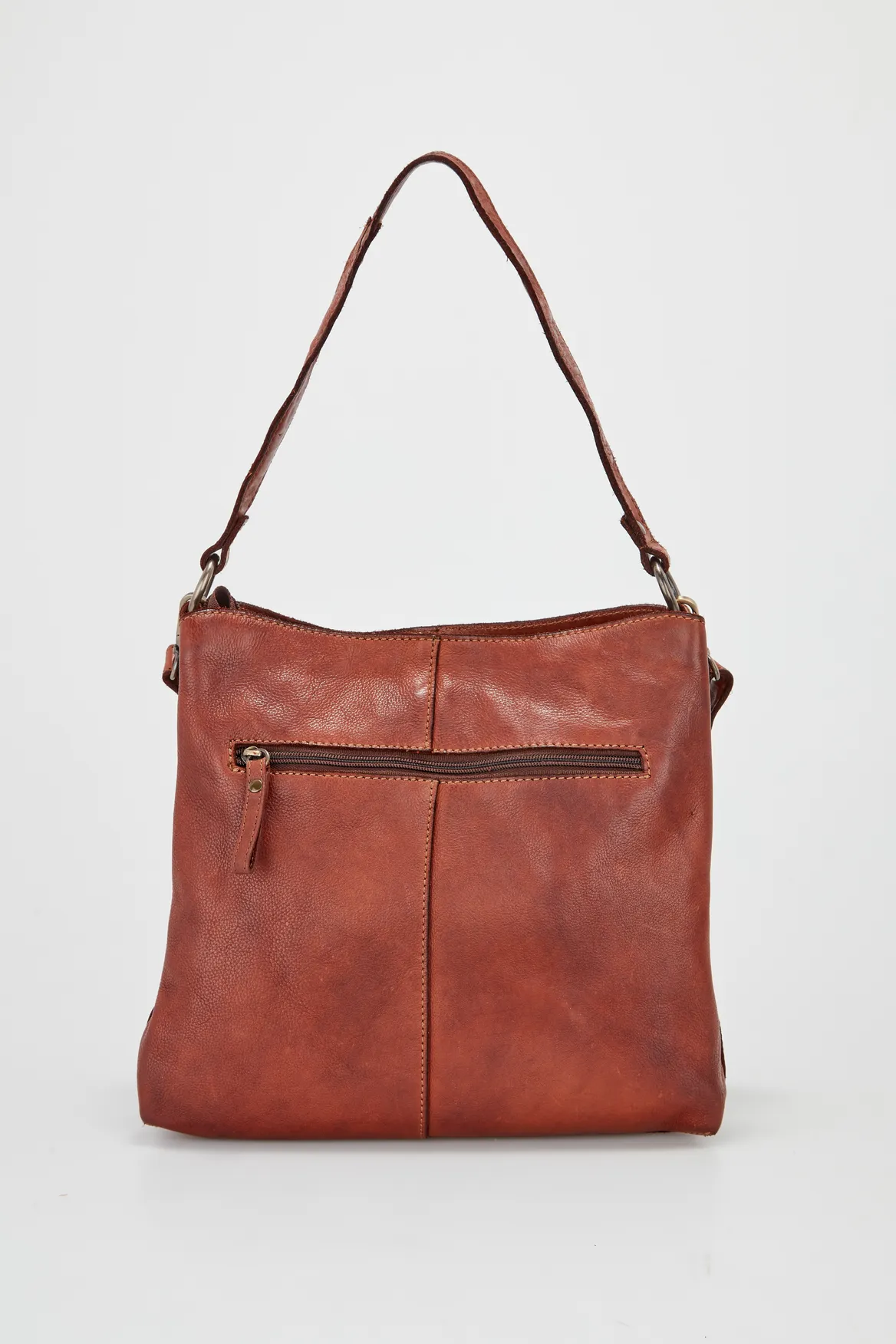 Ari Leather Large Crossbody Bag Strandbags