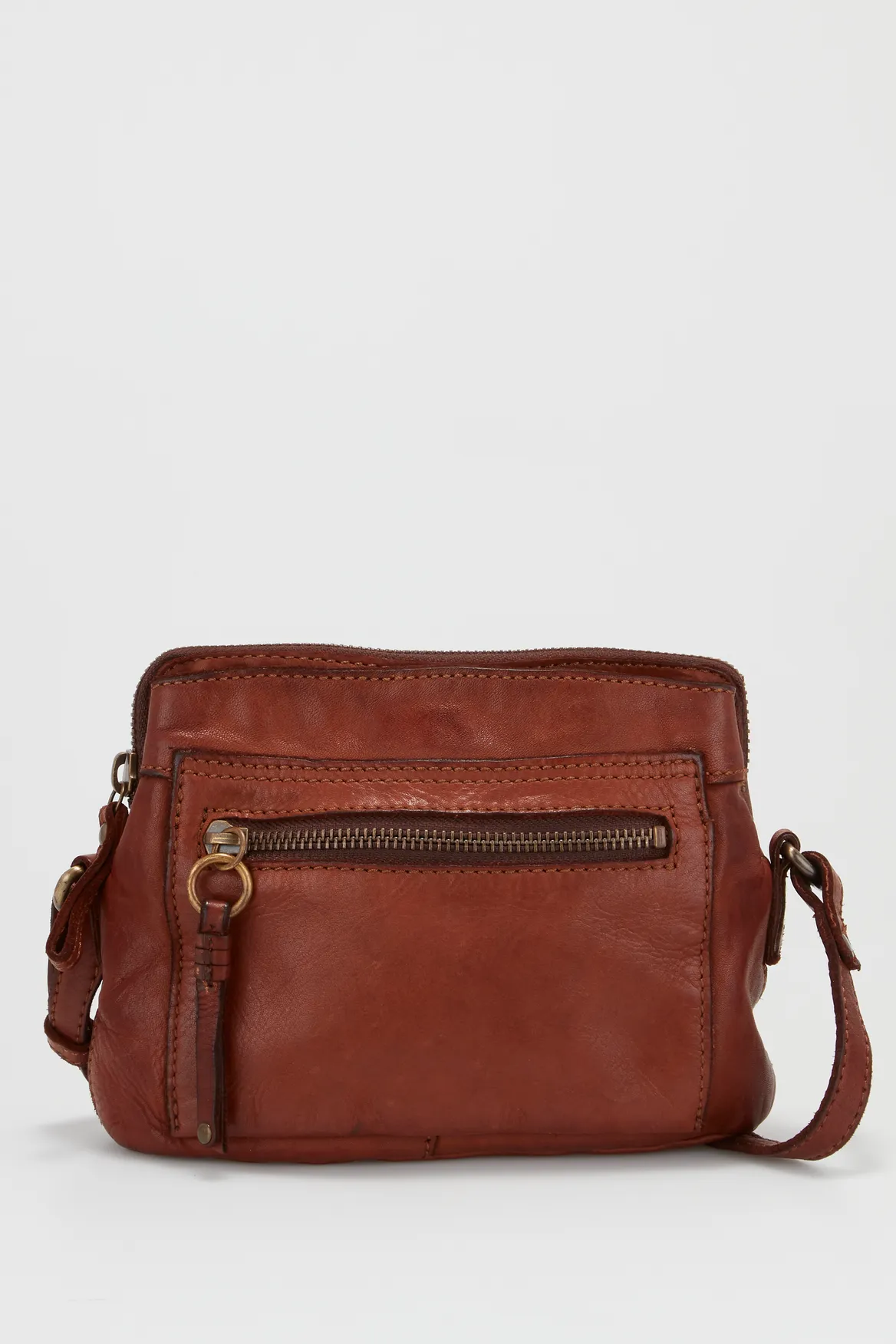 Ari Leather Small Crossbody Bag Strandbags