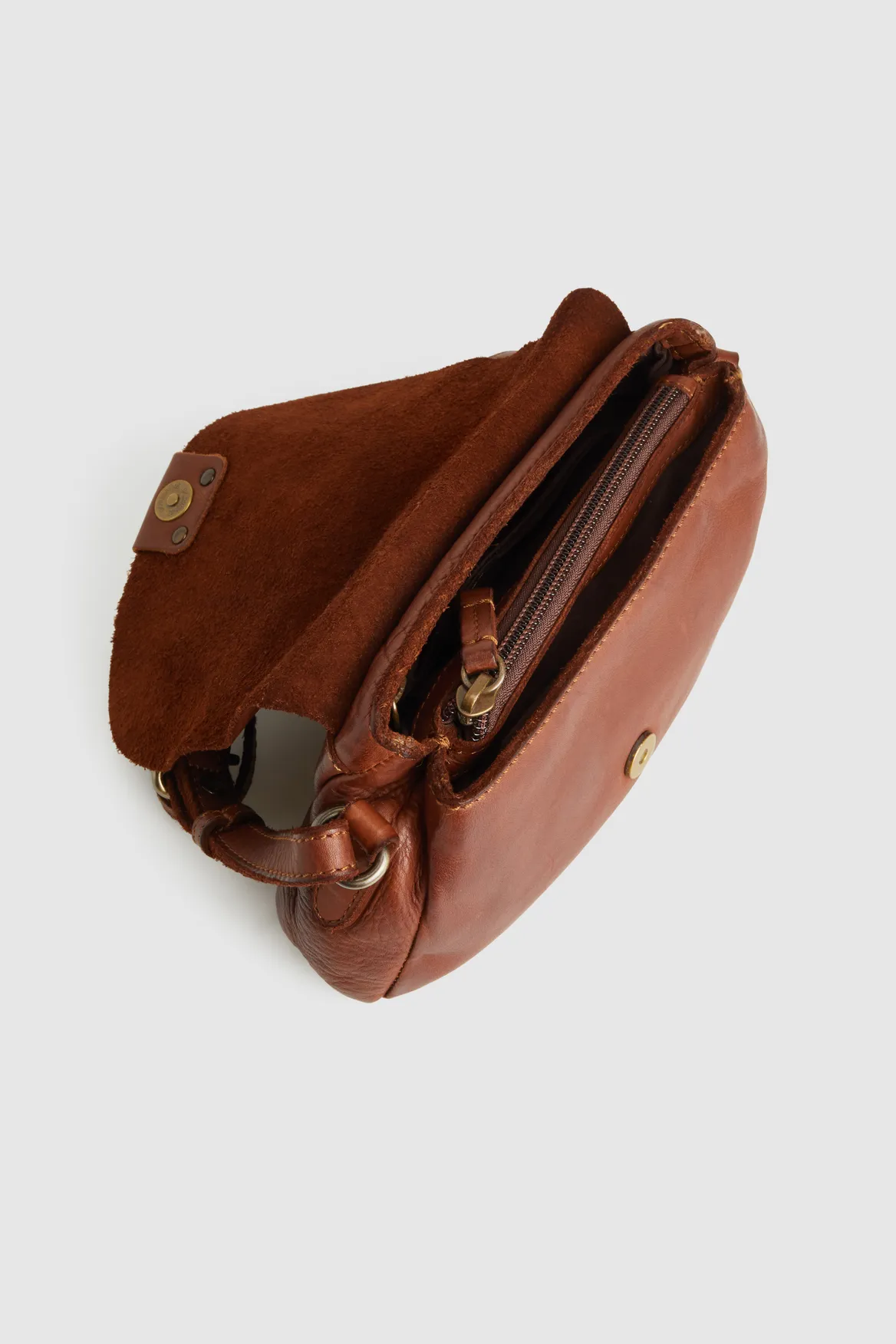 Ari Leather Small Crossbody Strandbags