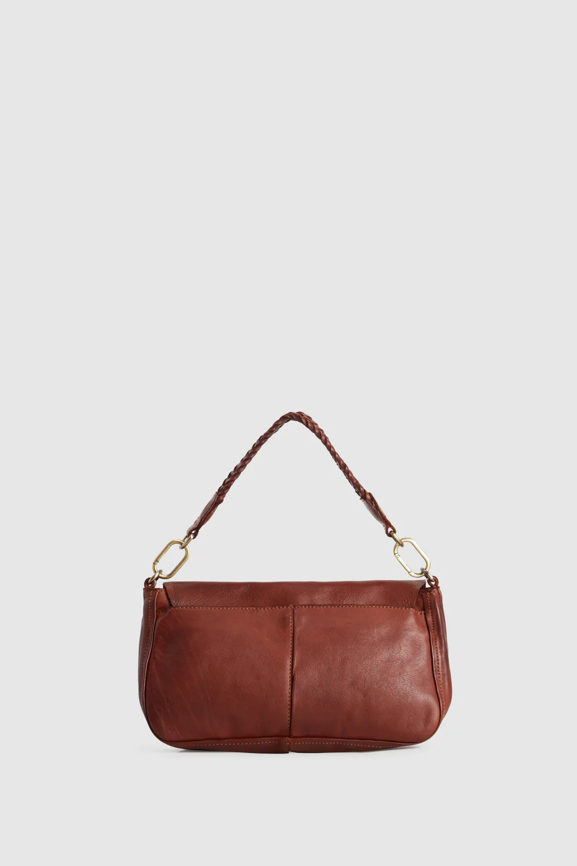 Bree Leather Flap Crossbody Bag Strandbags