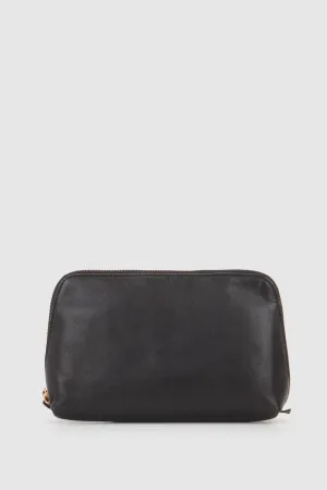Bronte Leather Large Cosmetic Case Strandbags