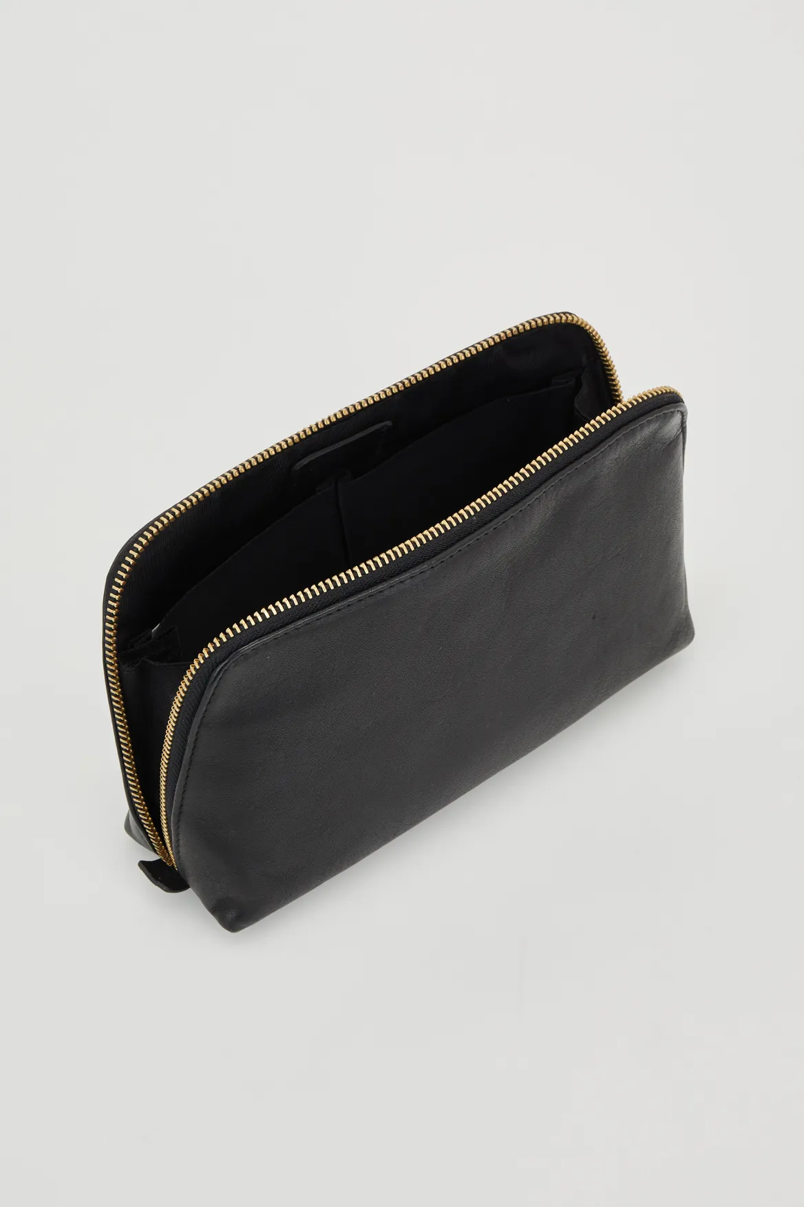 Bronte Leather Large Cosmetic Case Strandbags