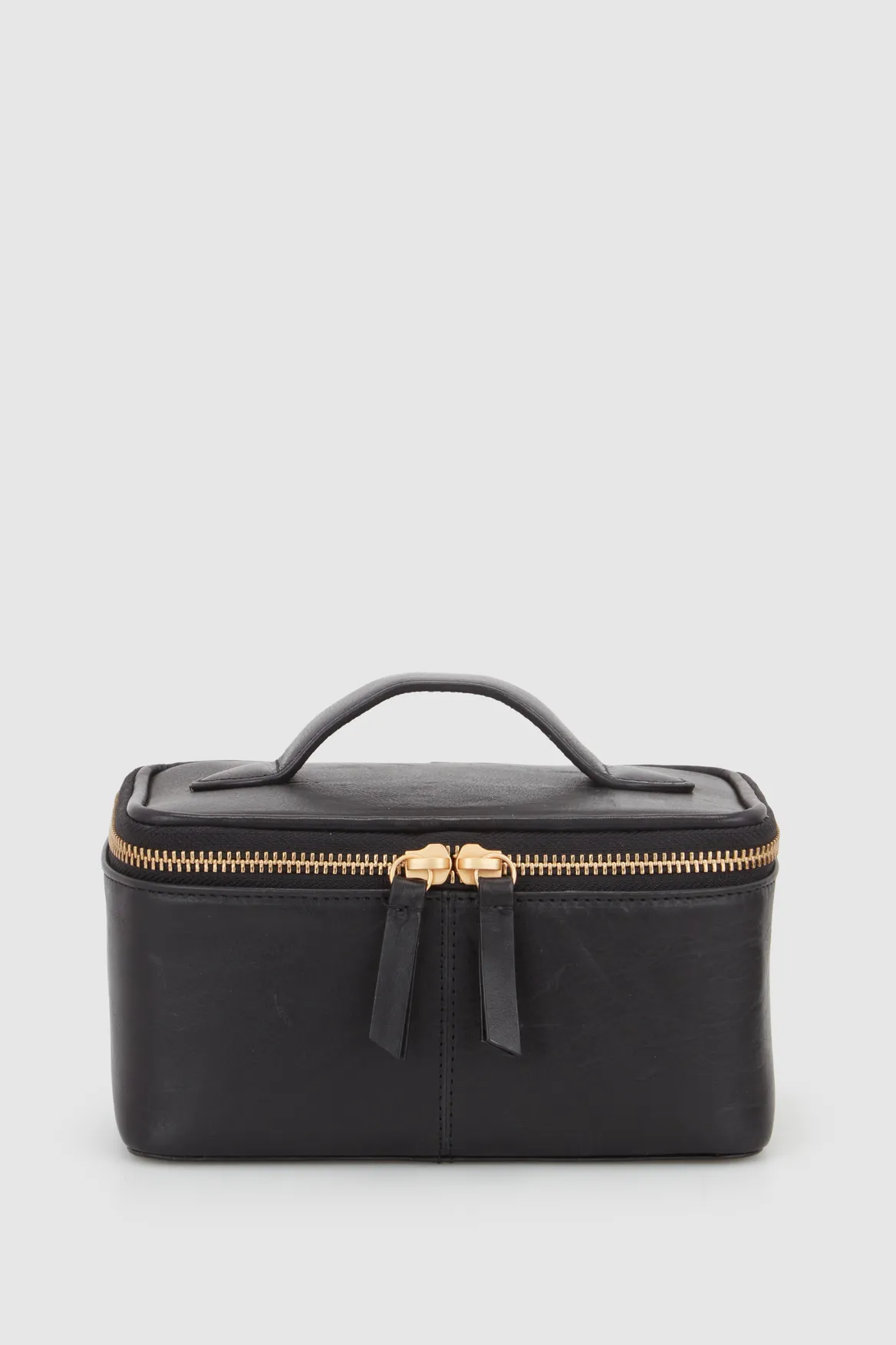 Bronte Leather Small Beauty Case Strandbags