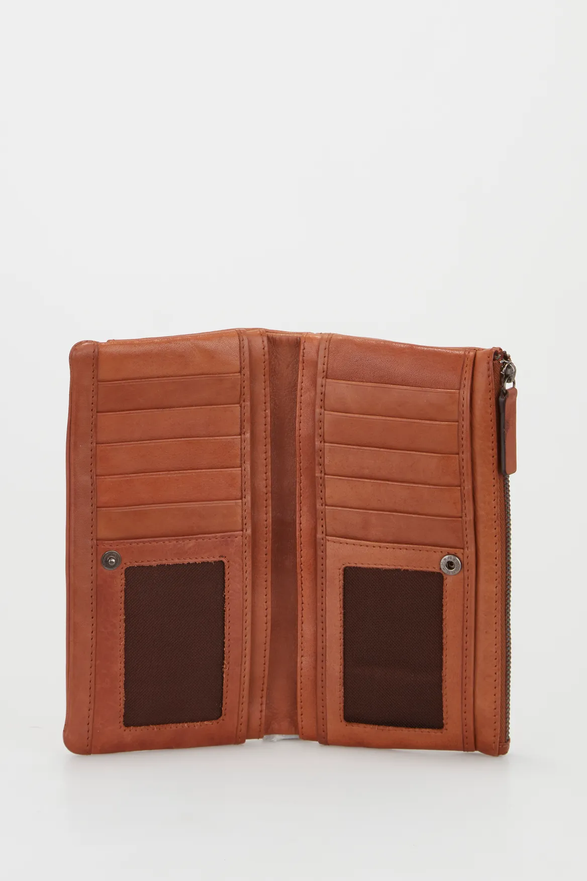Cara Leather Large Wallet Strandbags