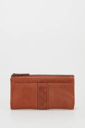 Cara Leather Large Wallet Strandbags