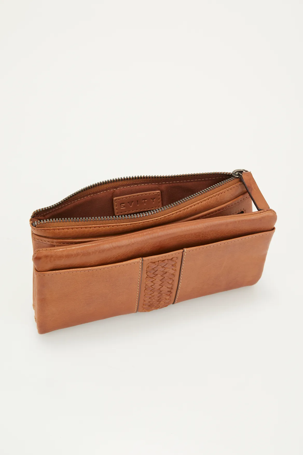 Cara Leather Large Wallet Strandbags