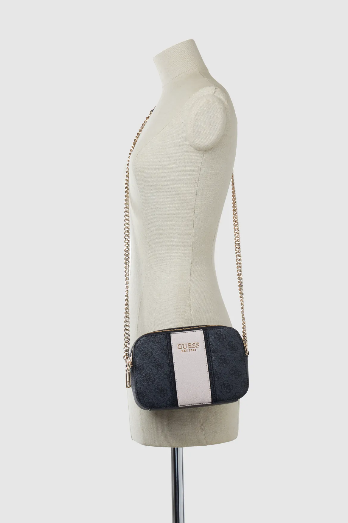 Cathleen Stripe Crossbody Bag Strandbags