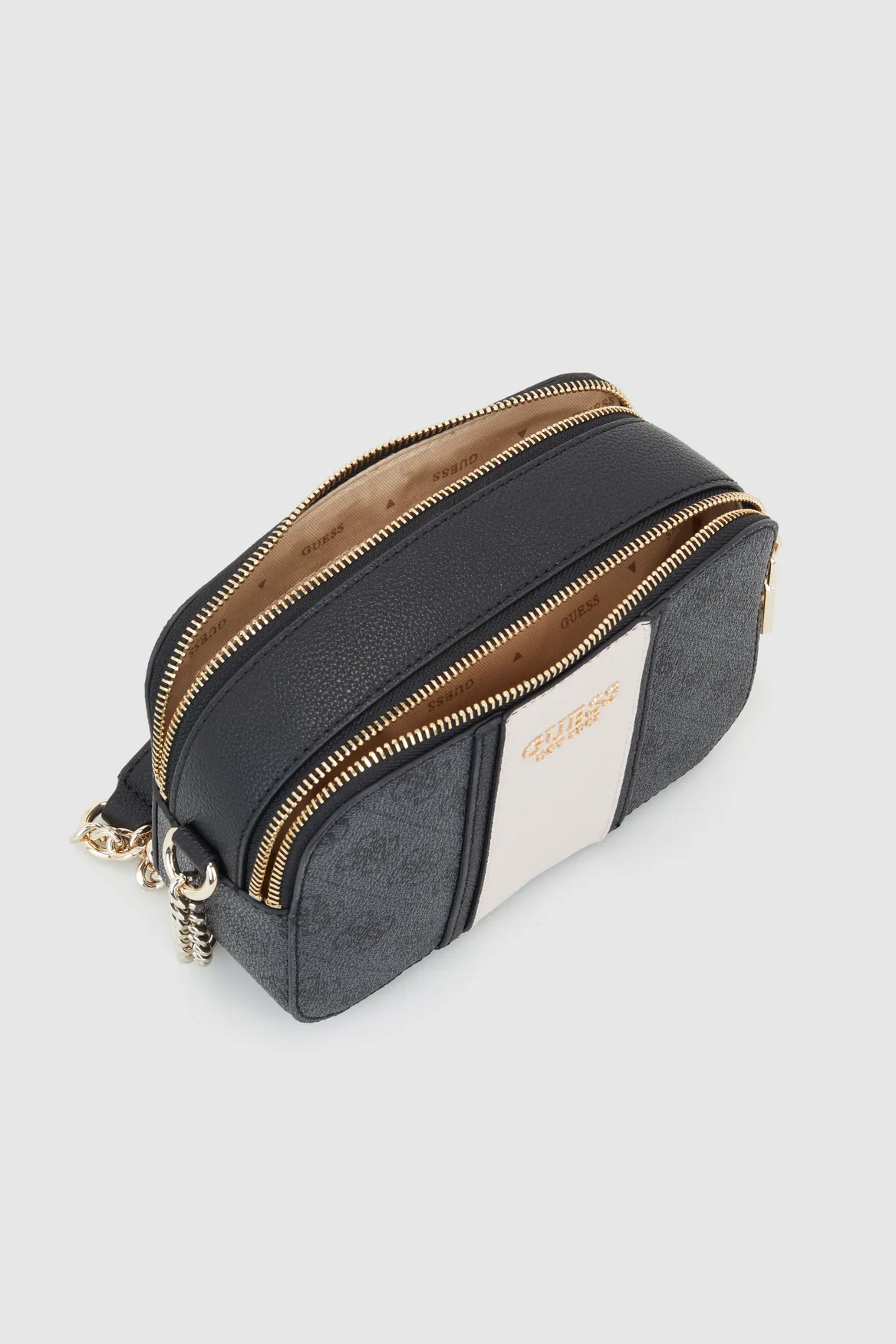Cathleen Stripe Crossbody Bag Strandbags