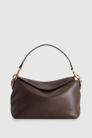 Clara Leather Grab Bag Strandbags
