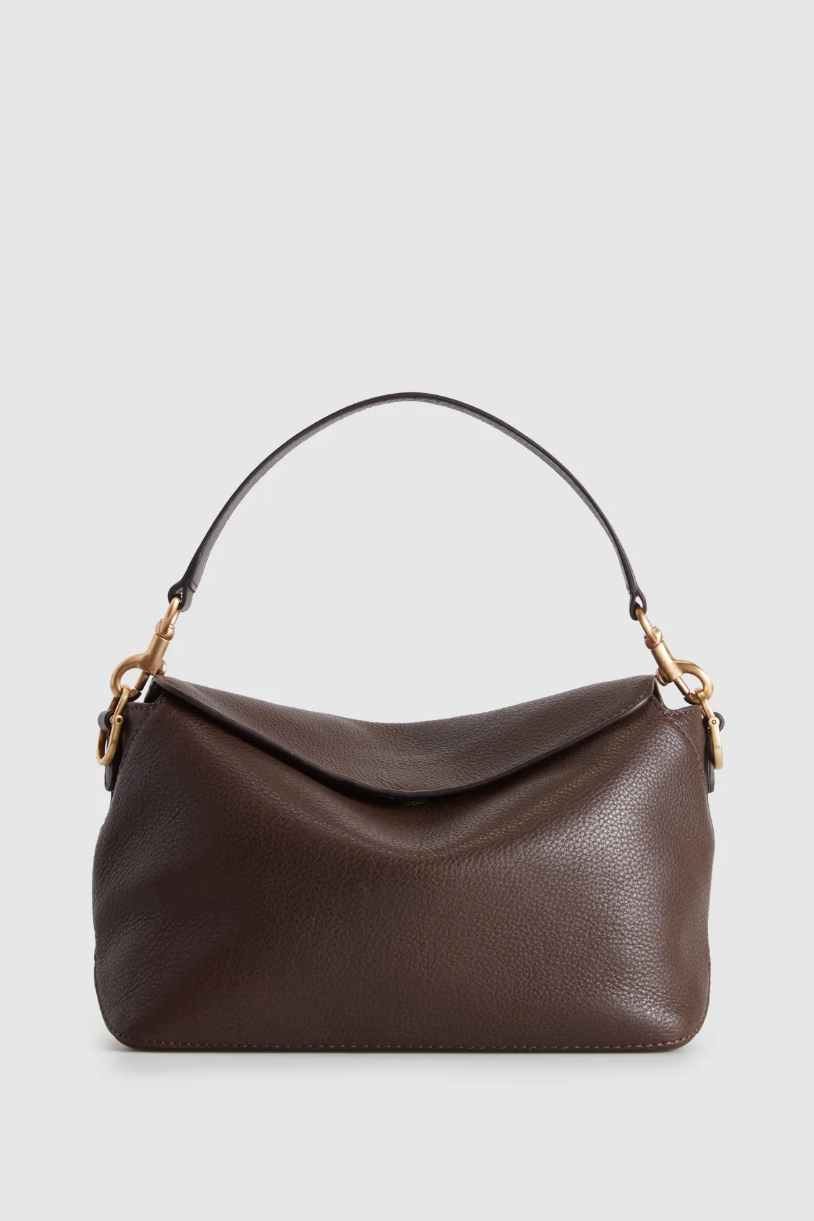 Clara Leather Grab Bag Strandbags