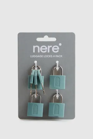 Coloured Locks 4 Pack Strandbags