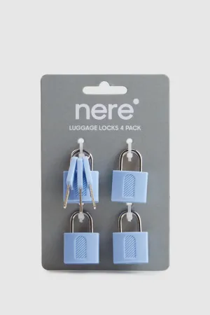 Coloured Locks 4 Pack Strandbags