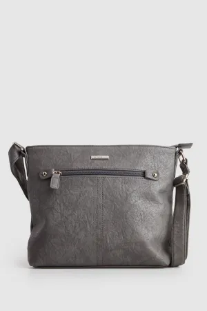 Crush Zip Pocket Crossbody Bag Strandbags