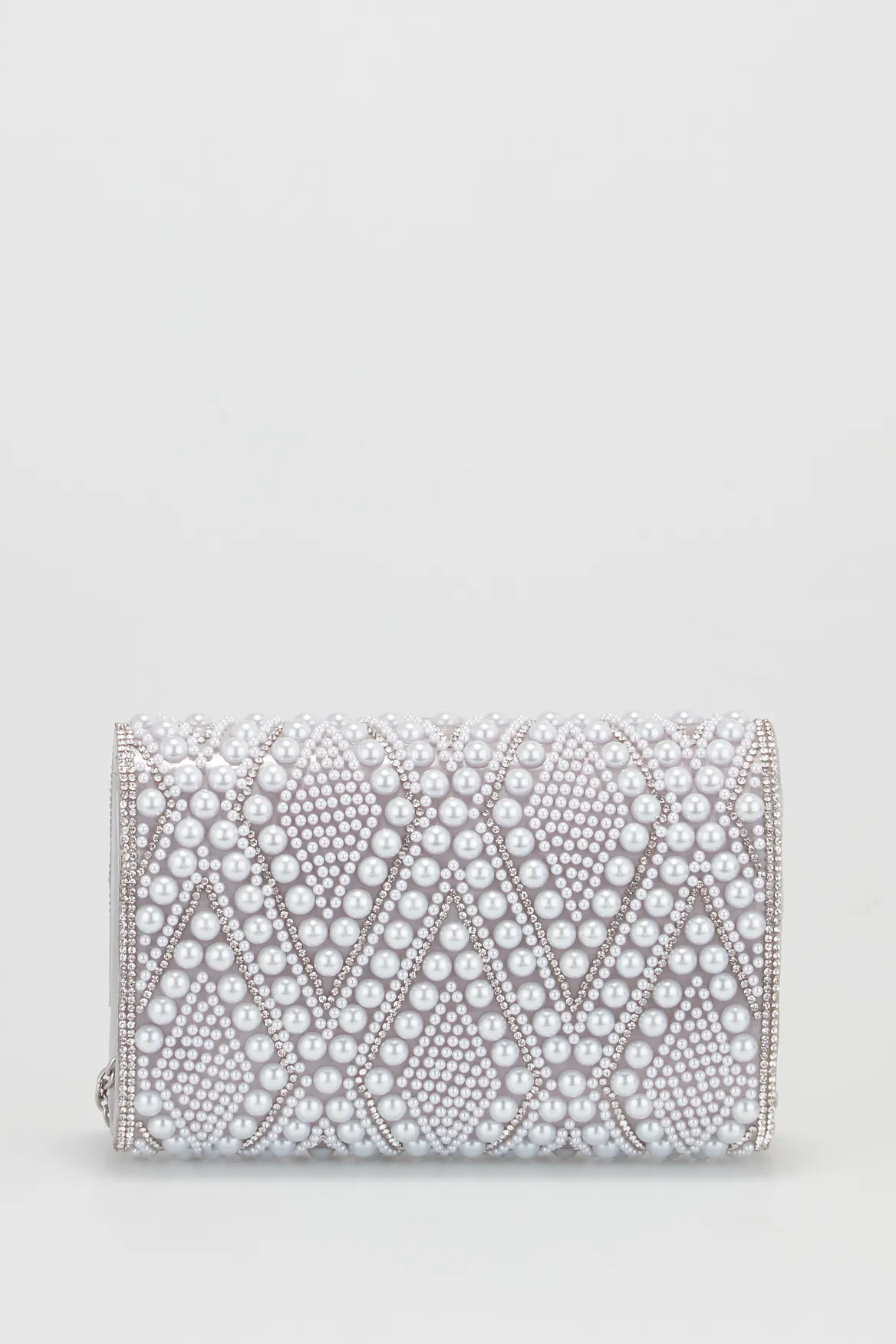 Diamante & Pearl Clutch Bag Strandbags