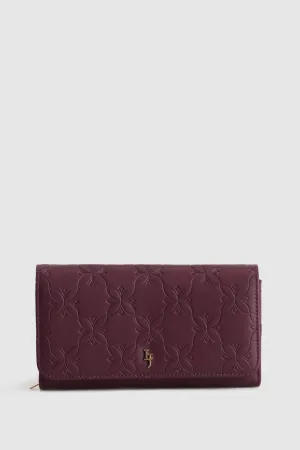 Embossed Large Wallet Strandbags