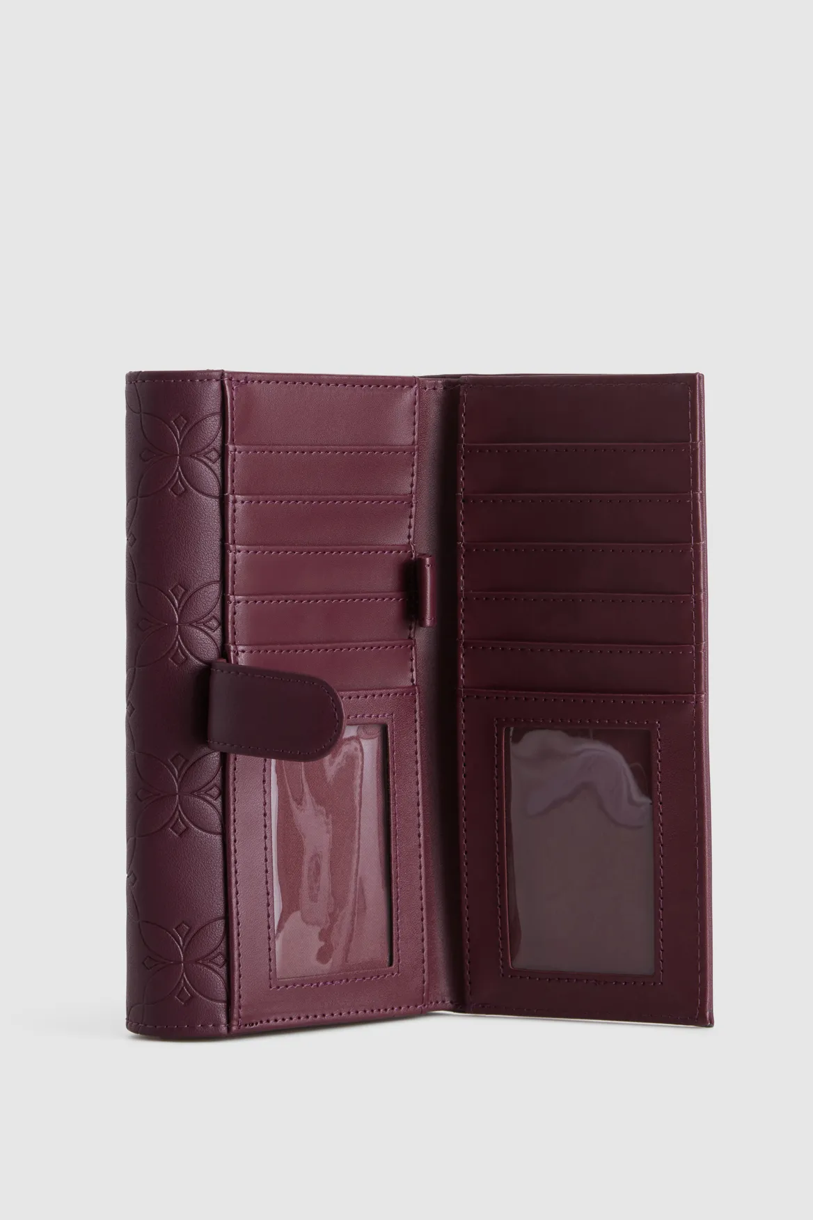 Embossed Large Wallet Strandbags