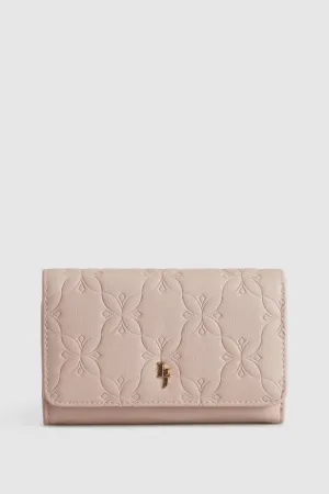 Embossed Medium Wallet Strandbags