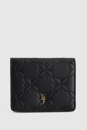 Embossed Press Stud Wallet Strandbags