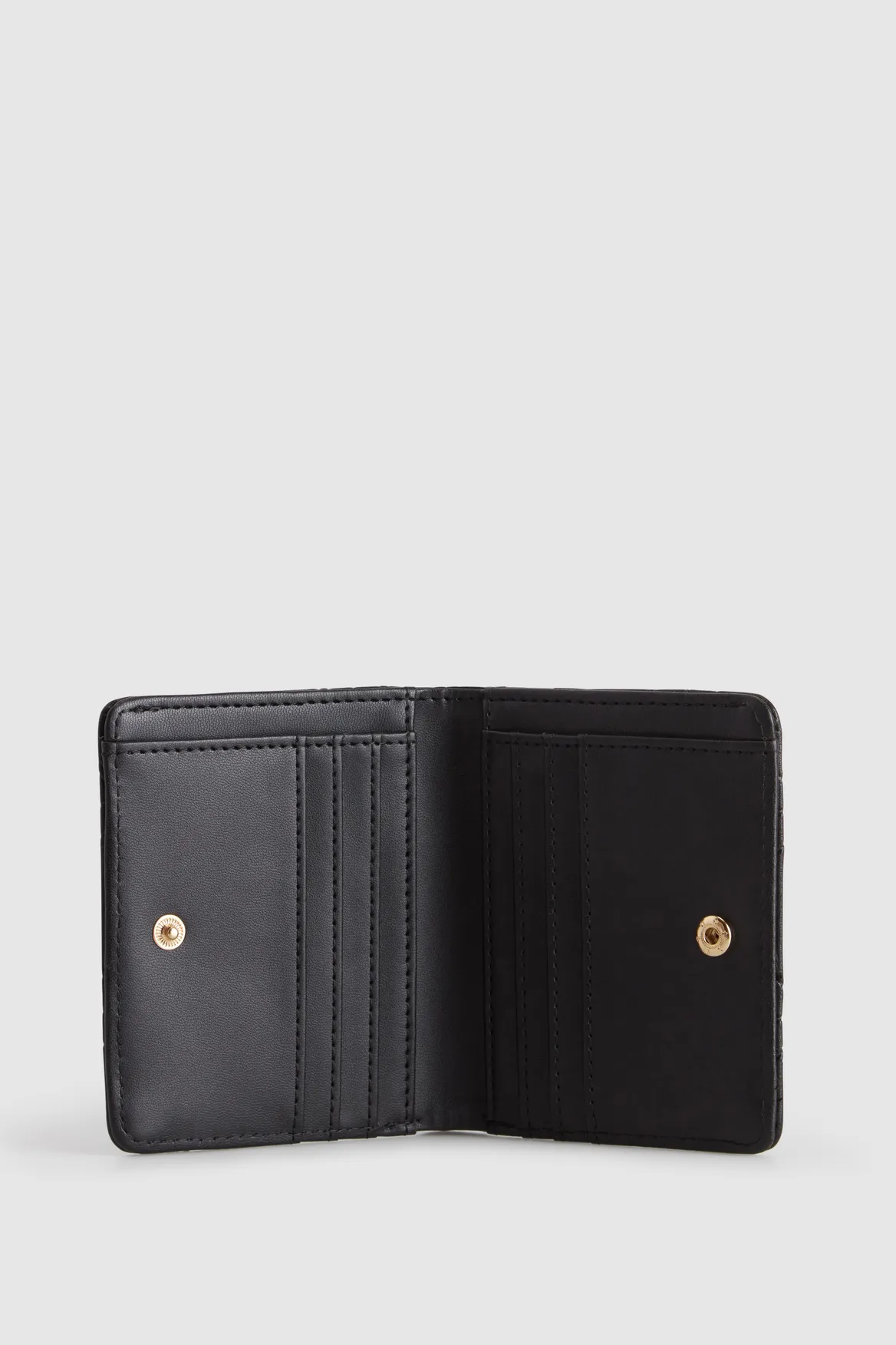 Embossed Press Stud Wallet Strandbags