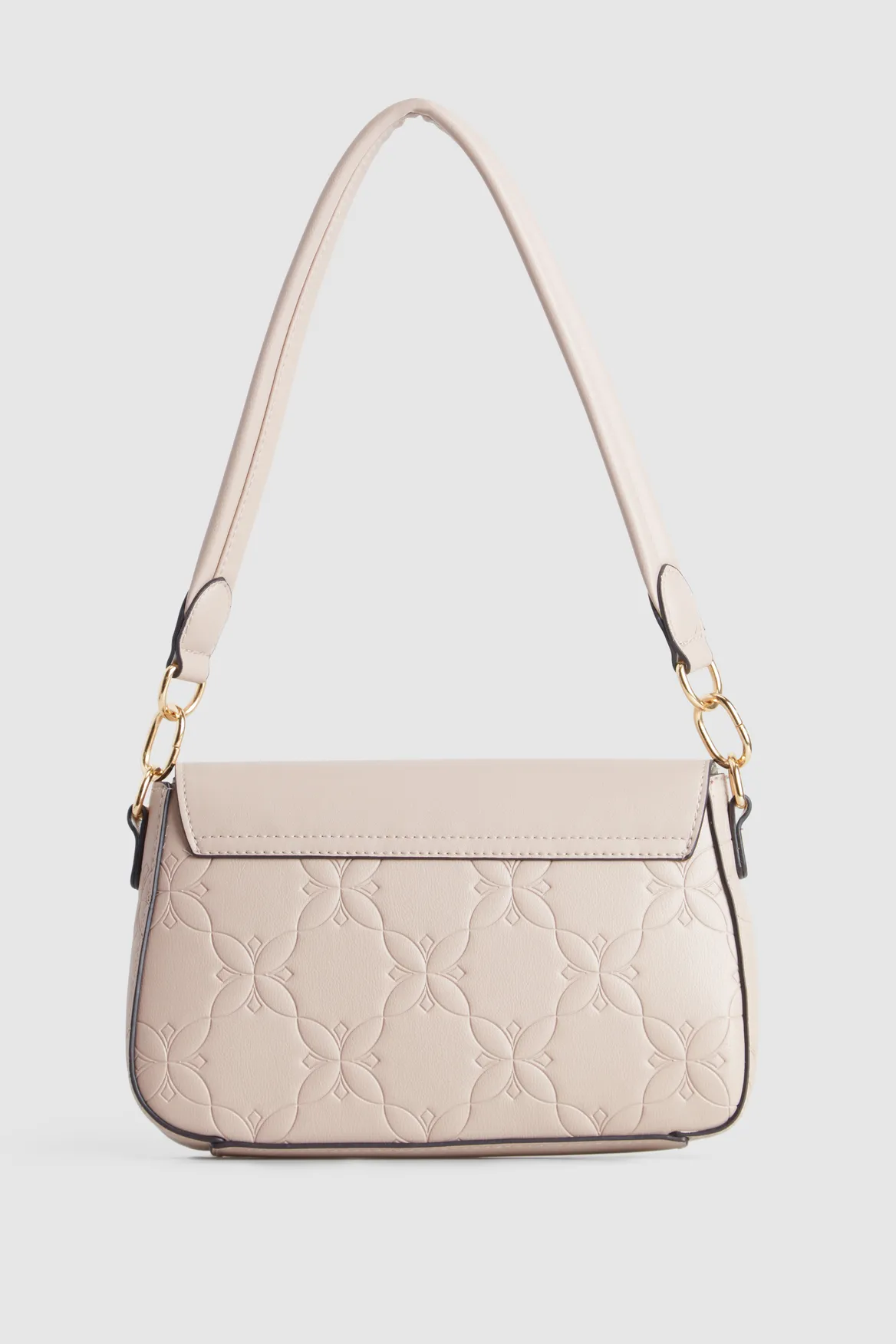 Embossed Shoulder Bag Strandbags