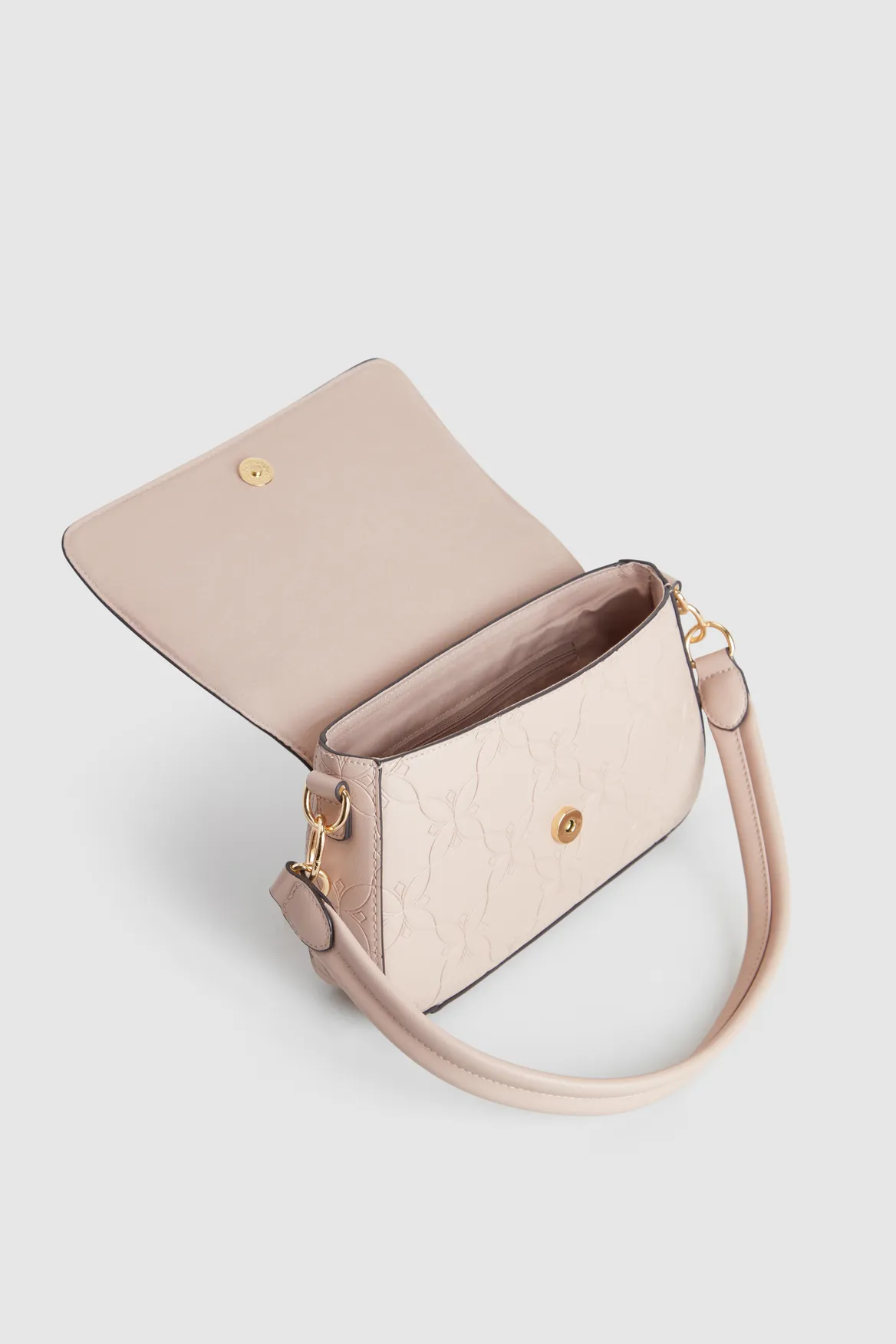 Embossed Shoulder Bag Strandbags