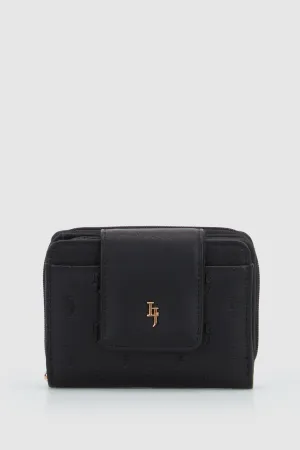Embossed Small Tab Wallet Strandbags