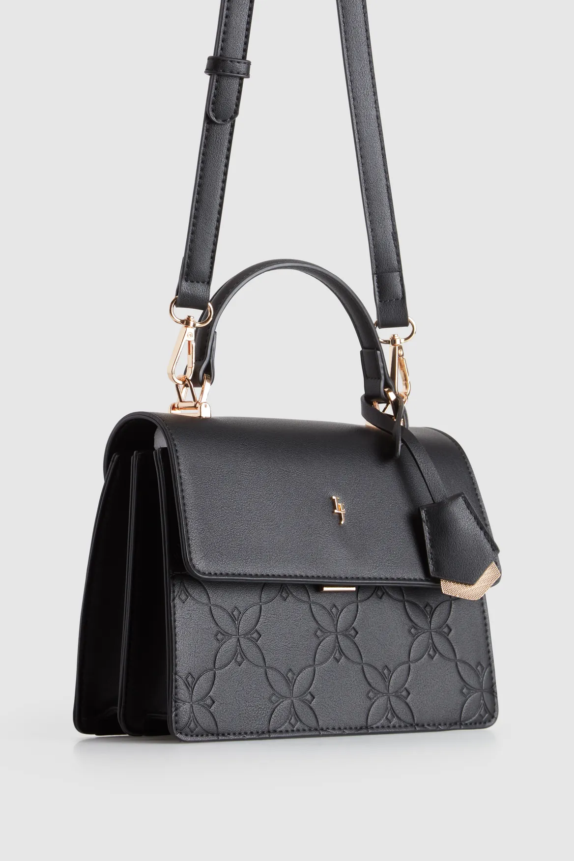 Embossed Top Handle Bag Strandbags