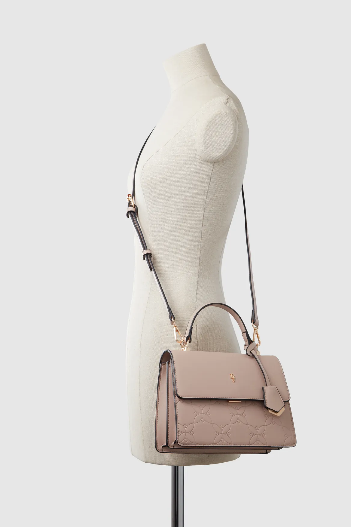 Embossed Top Handle Bag Strandbags