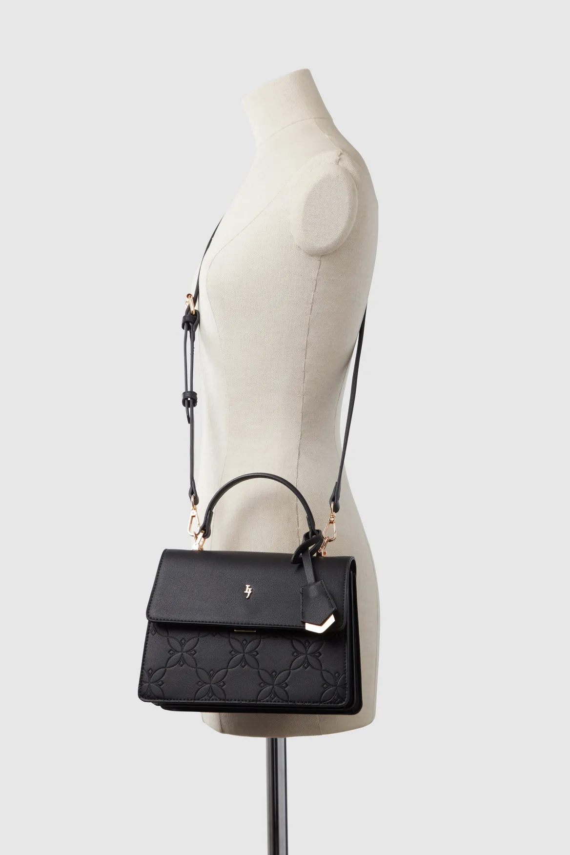Embossed Top Handle Bag Strandbags