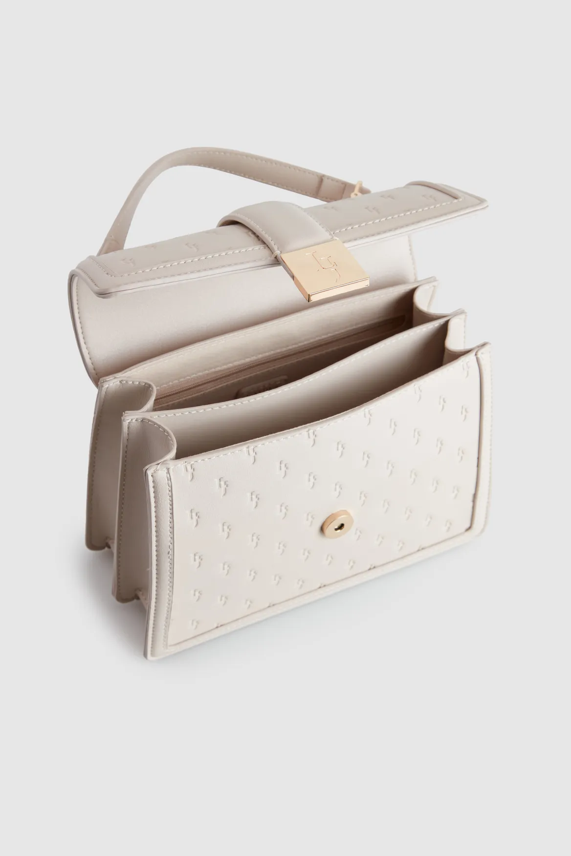 Embossed Top Handle Bag Strandbags