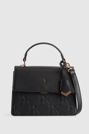 Embossed Top Handle Bag Strandbags
