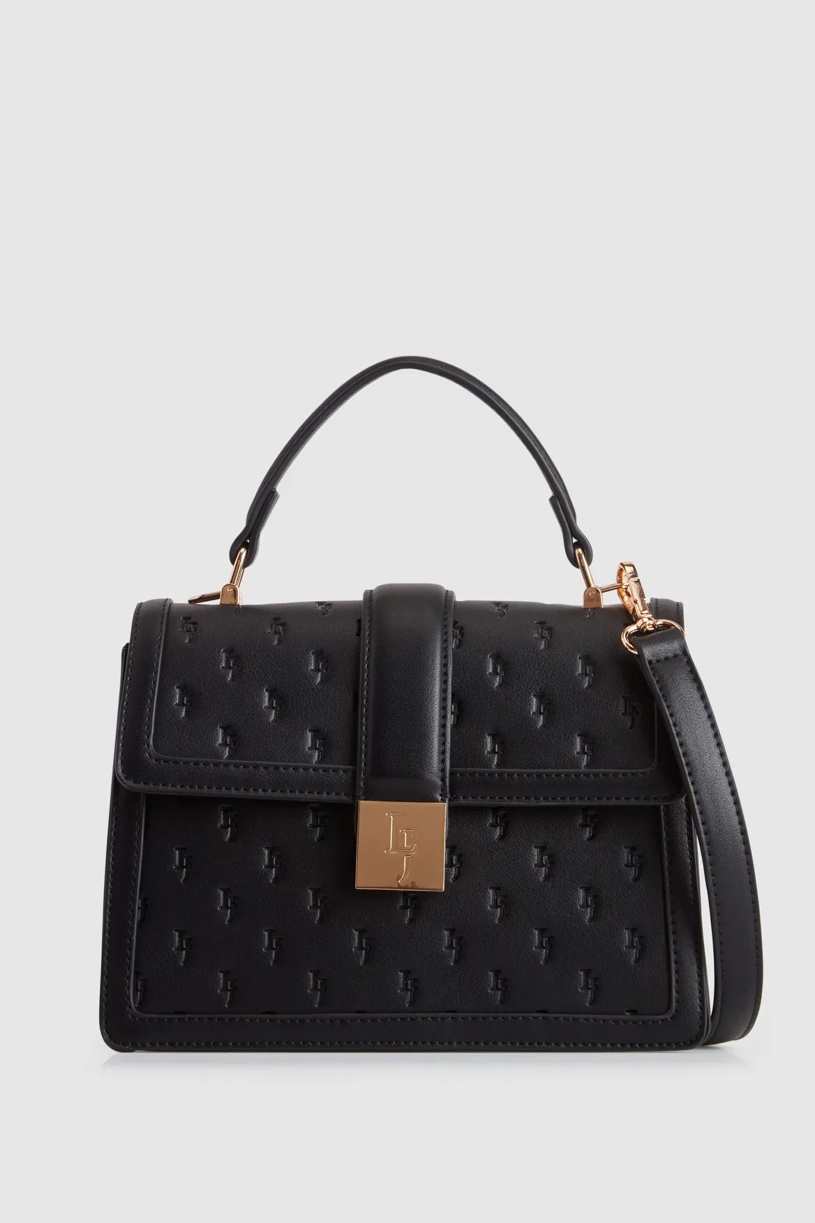 Embossed Top Handle Bag Strandbags