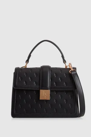 Embossed Top Handle Bag Strandbags