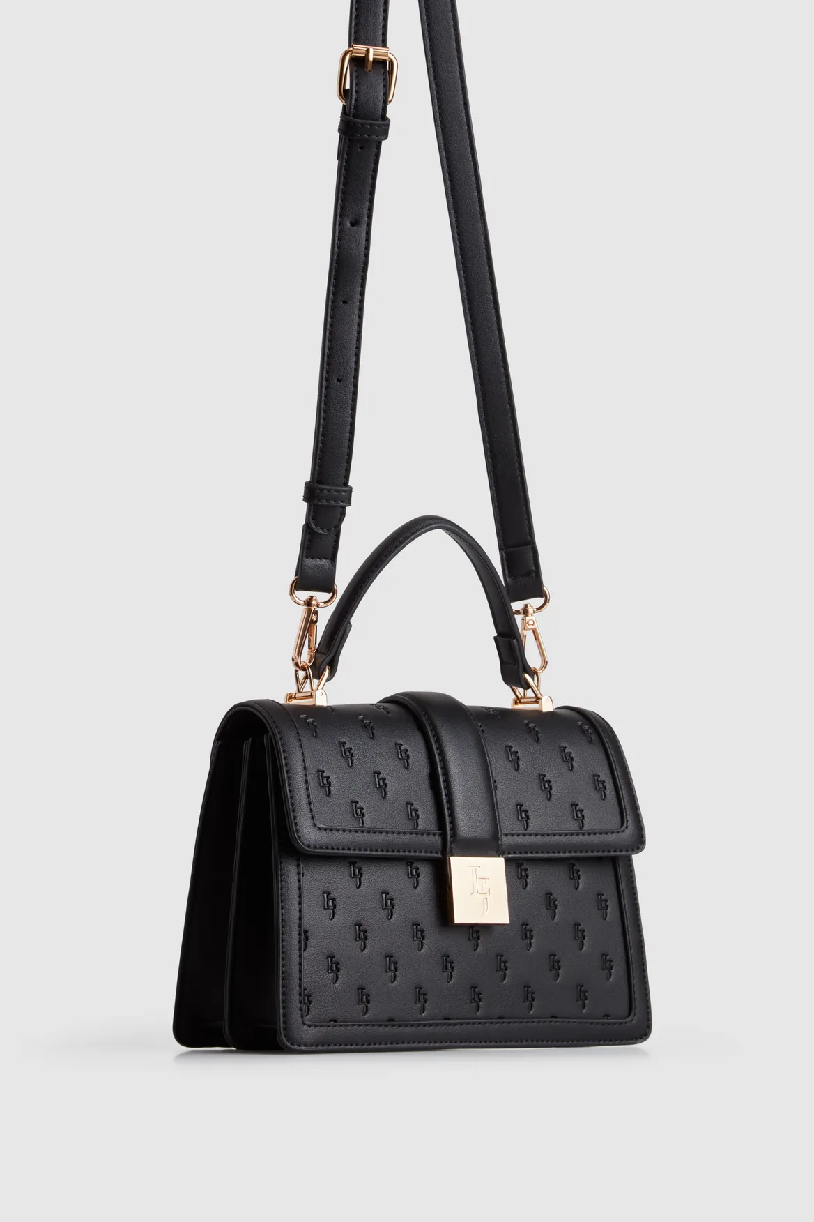 Embossed Top Handle Bag Strandbags