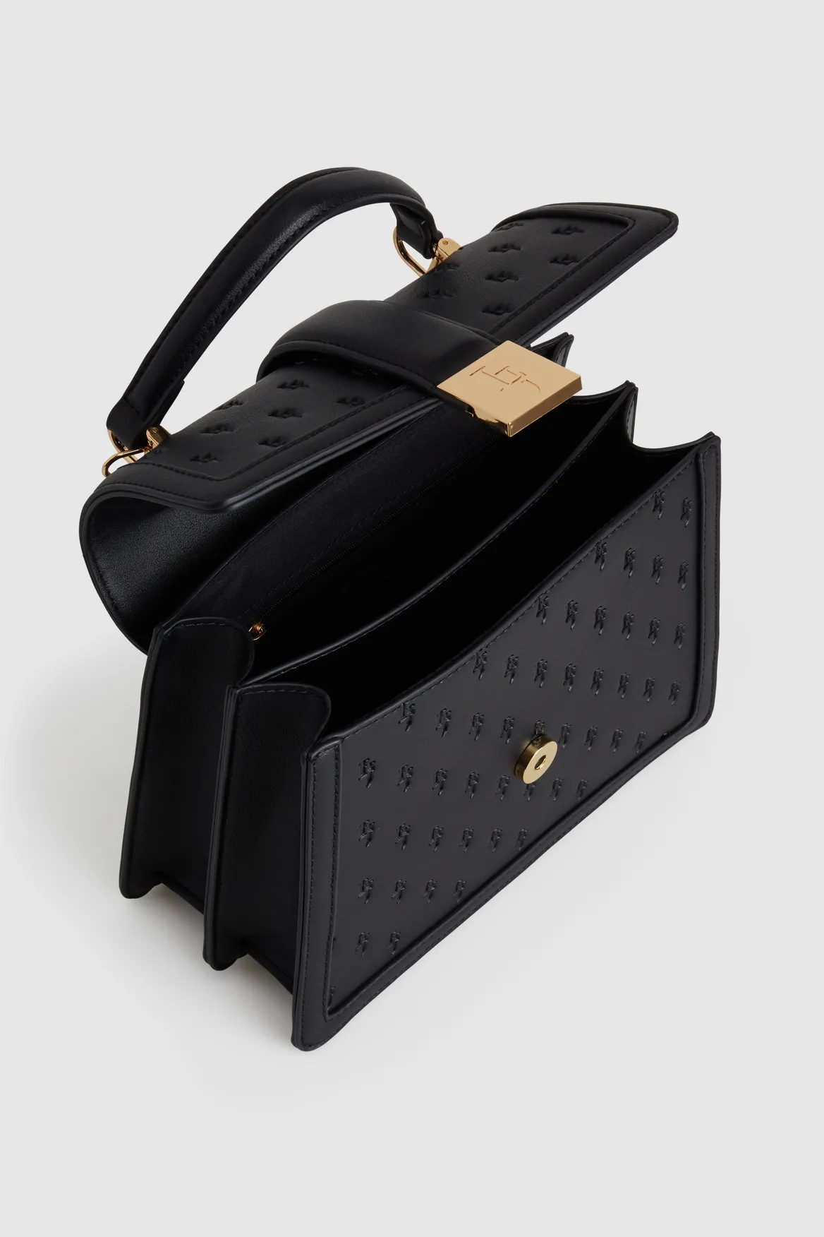Embossed Top Handle Bag Strandbags