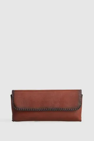 Enzo Leather Glasses Case Strandbags