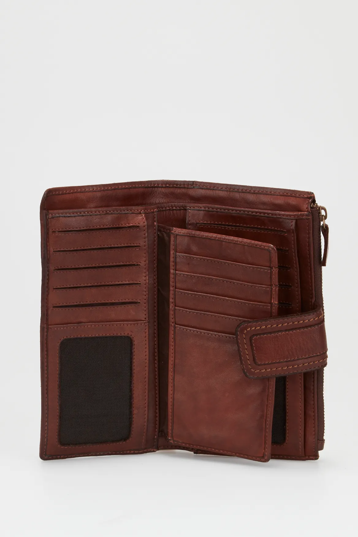 Esme Leather Large Wallet Strandbags