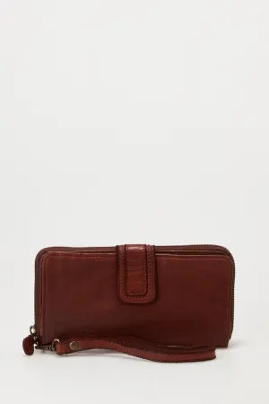 Esme Leather Large Wallet Strandbags