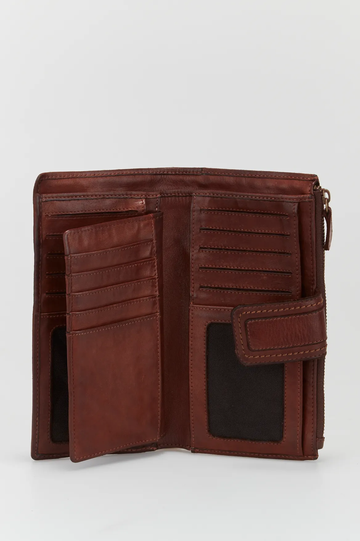 Esme Leather Large Wallet Strandbags