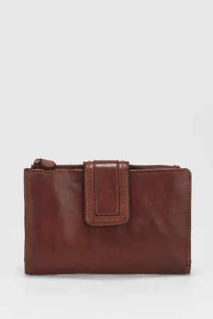 Esme Leather Medium Wallet Strandbags
