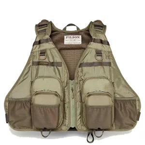 Filson Fishing Guide Vest Vintage Olive