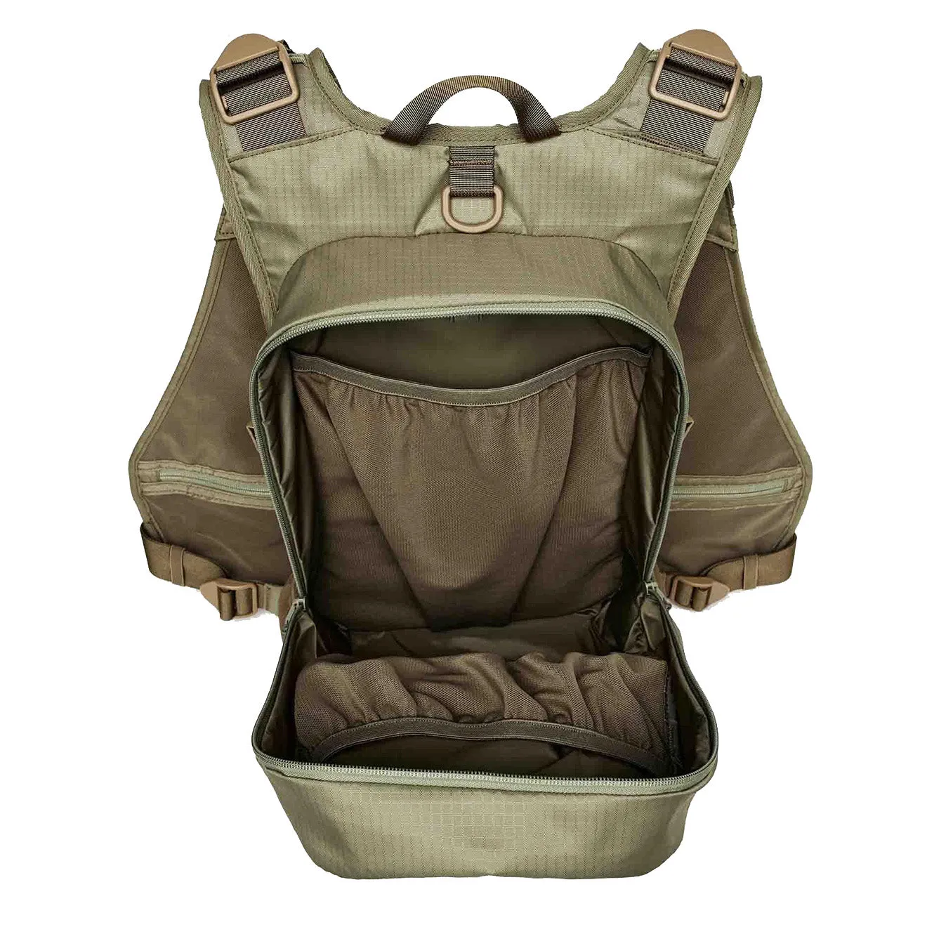 Filson Fishing Guide Vest Vintage Olive