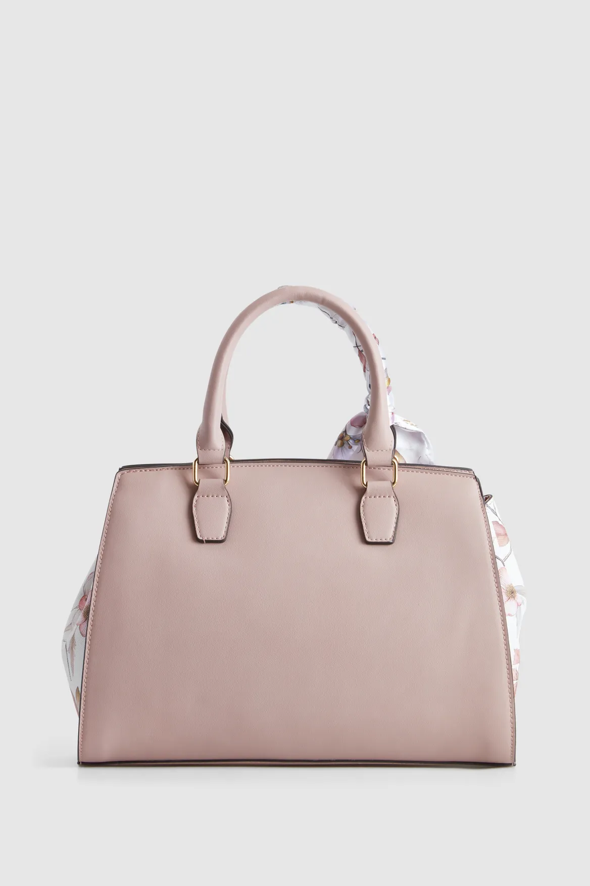 Floral Scarf  Shopper Tote Strandbags
