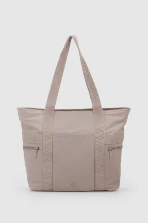 Gia Large Nylon Tote Bag Strandbags