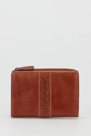 Isla Leather Small Wallet Strandbags