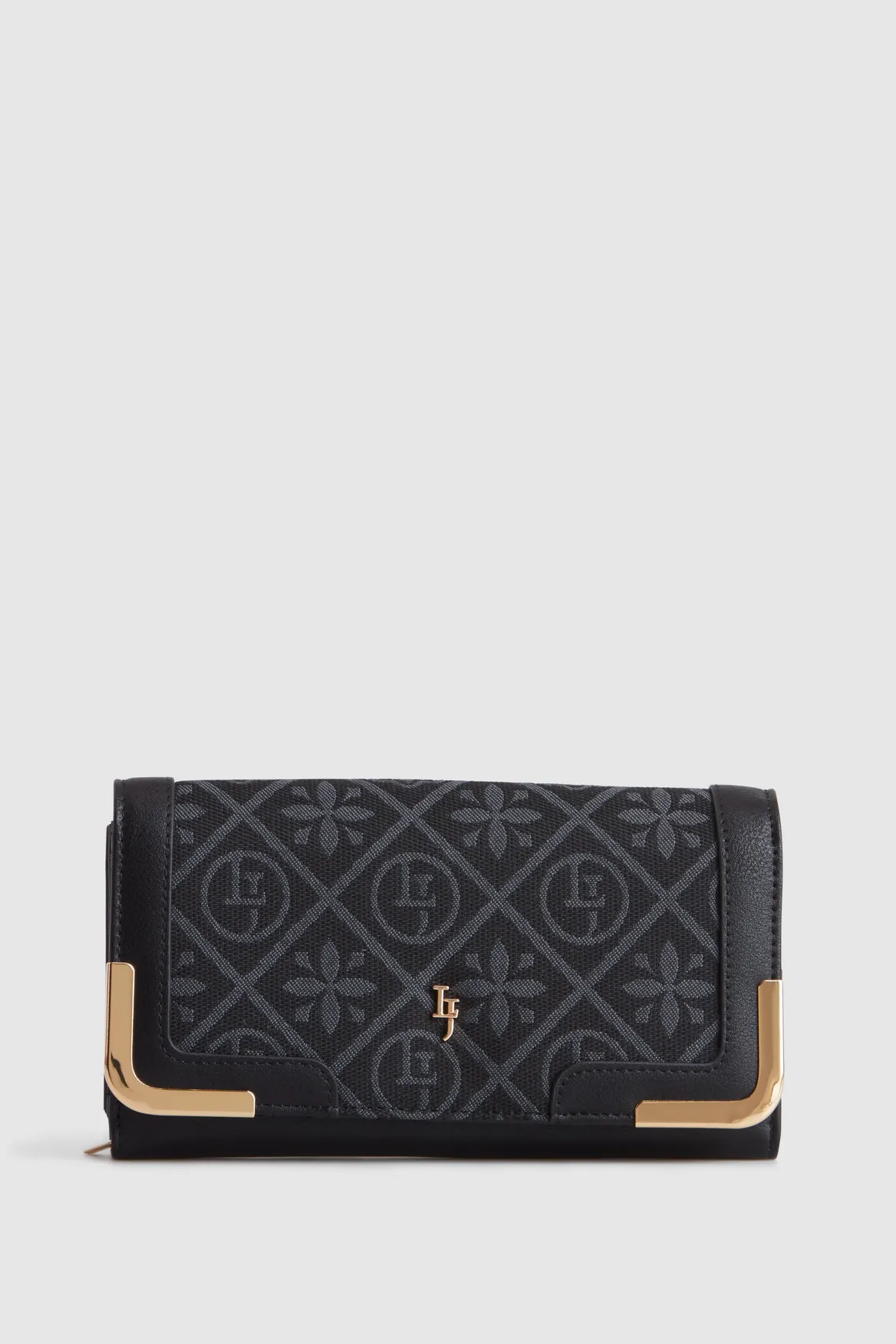 Jacquard Large Clutch Wallet Strandbags