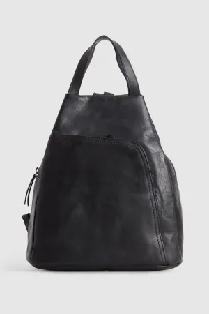 Josie Leather Backpack Strandbags
